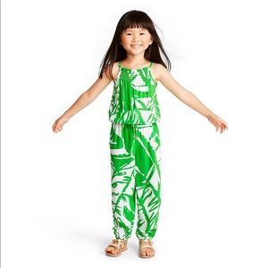 NWT Toddler Girls Lilly Pulitzer jumpsuit - Sz 4T